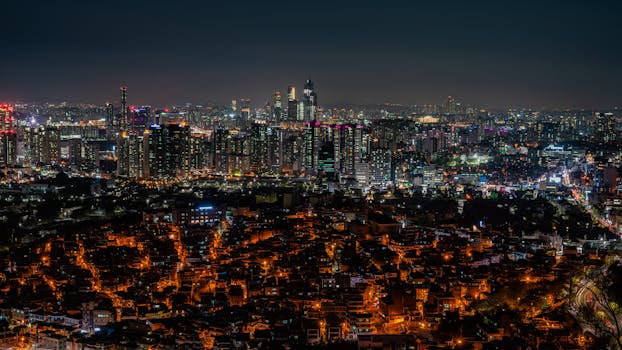 Veduta di Seoul in Corea del Sud. Come i K-Drama possono insegnare a scrivere il tuo romanzo?