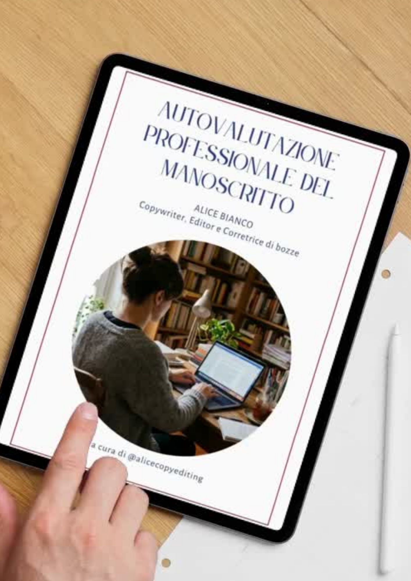 Scarica la scheda professionale di autovalutazione del proprio manoscritto
